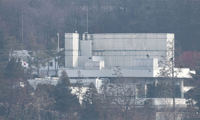 South Korean Presidential Residence Transformed Into 'Fortress'