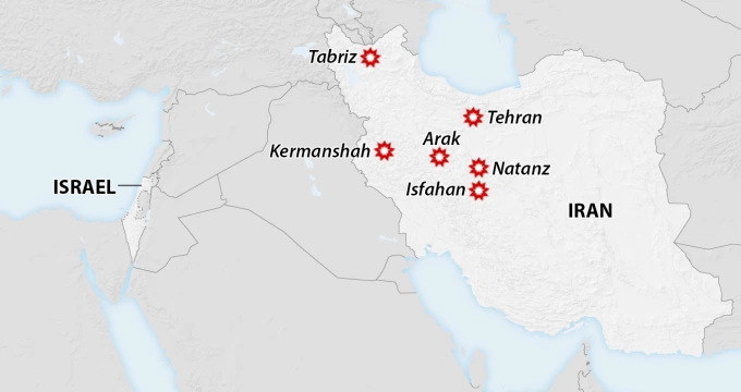 Israel Deploys Over 200 Warplanes in Massive Preemptive Strike on Iran