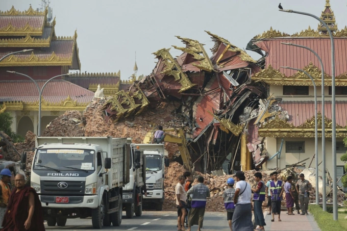 Myanmar Earthquake Death Toll Climbs to Over 1,600