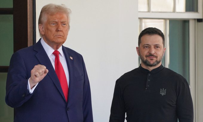 Trump Meets Zelensky at White House for Key Talks and Mineral Agreement Signing