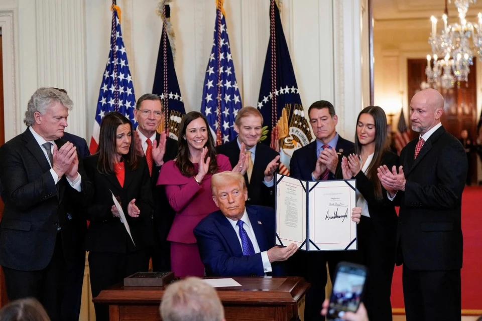 Trump Secures First Legislative Victory